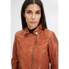Kurtka skórzana damska Gipsy Cognac GWCadiz – Kurtki skórzane