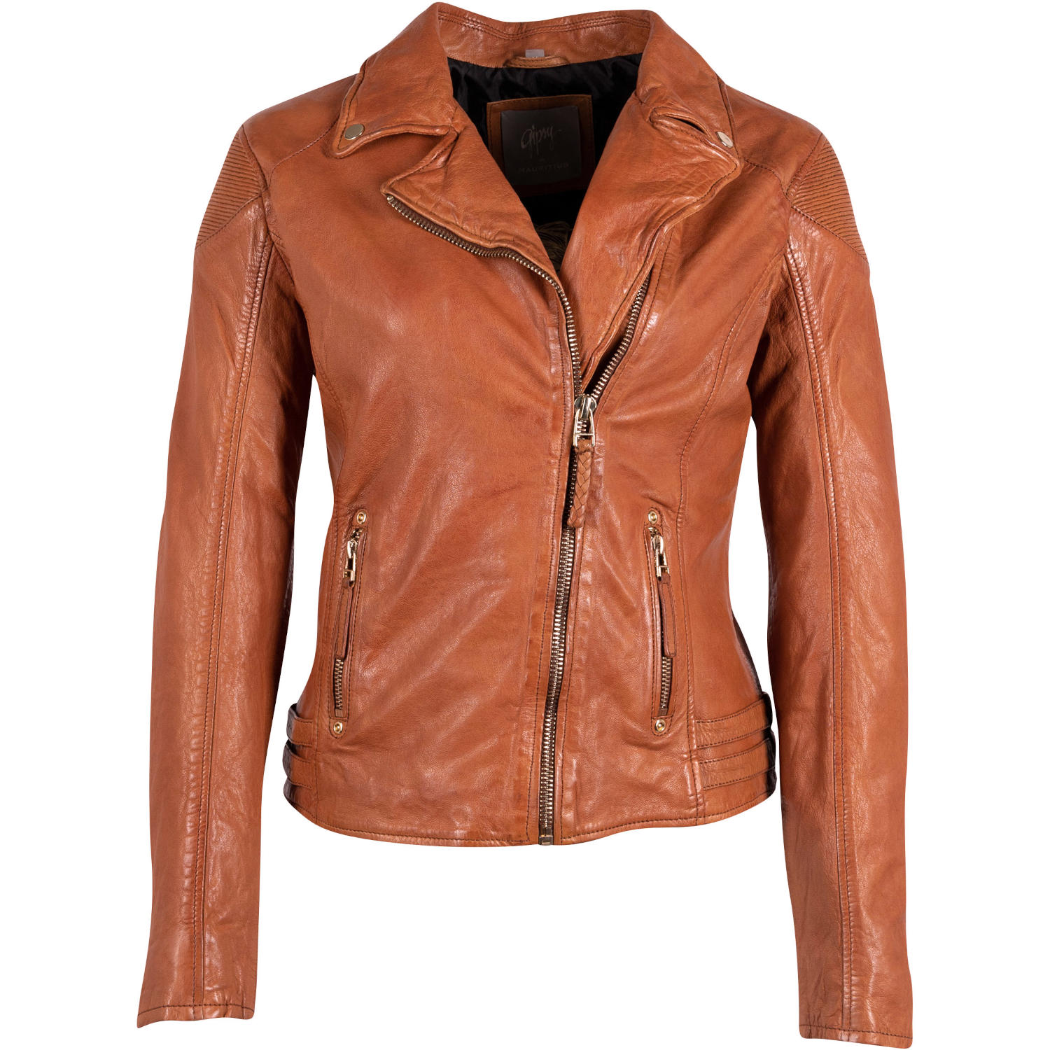 Kurtka skórzana damska Gipsy Cognac GWCadiz – BLACK FRIDAY