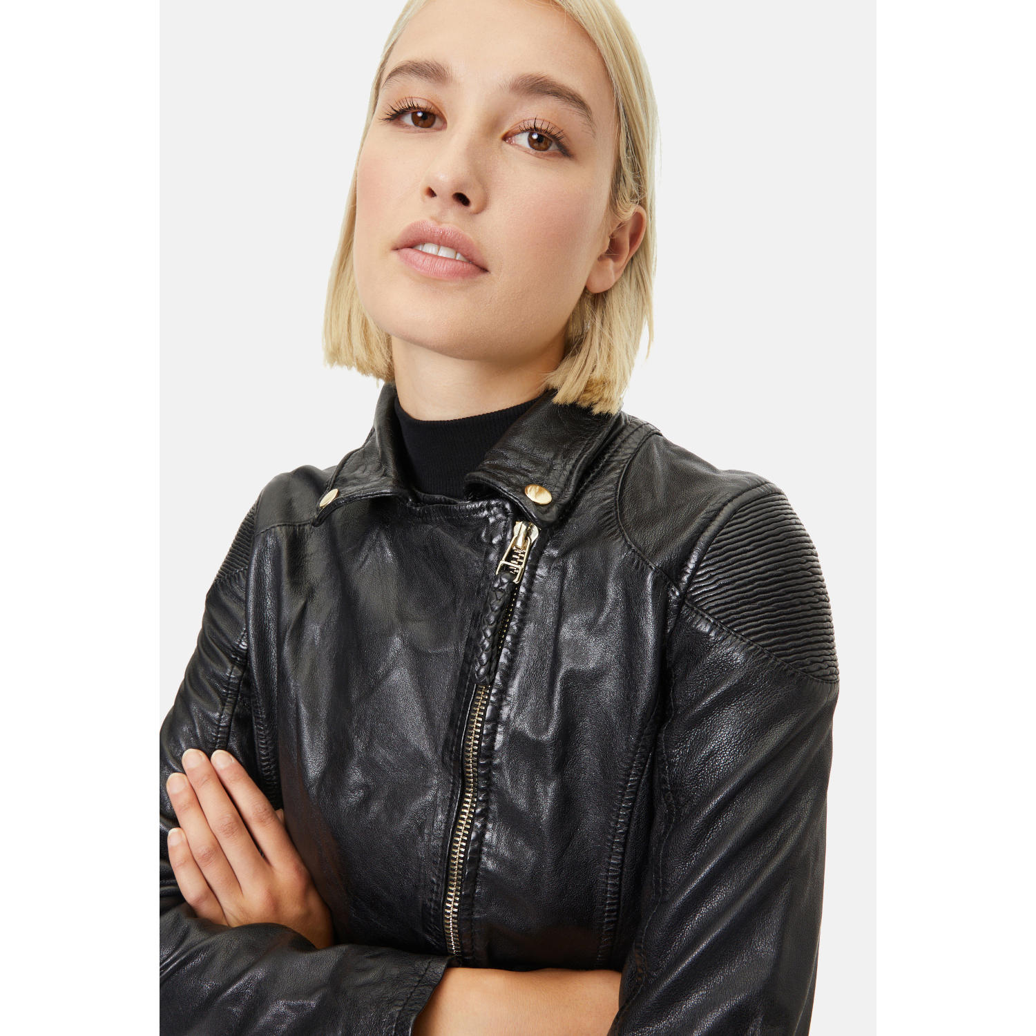 Kurtka skórzana damska Gipsy Czarna GWCadiz – BLACK FRIDAY Kurtka skórzana damska Gipsy Czarna GWCadiz – BLACK FRIDAY