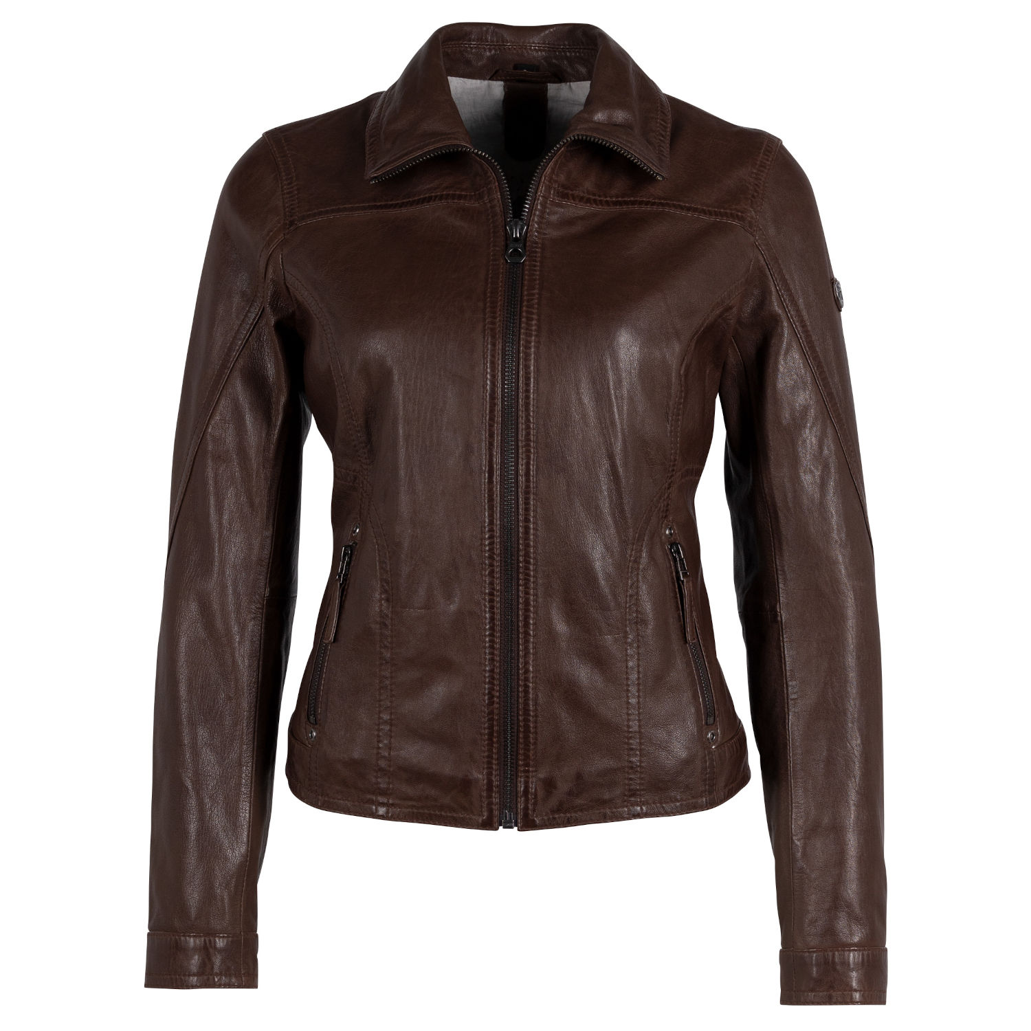 Kurtka skórzana damska Gipsy kasztanowa GWCaitlin – BLACK FRIDAY