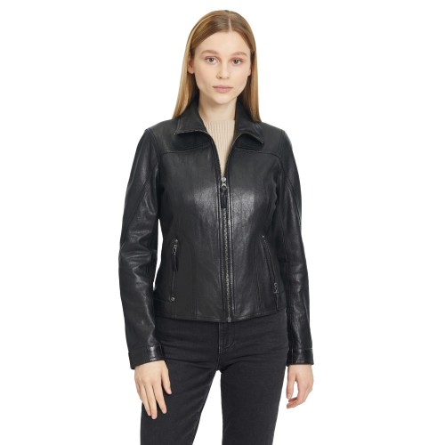 Kurtka skórzana damska Gipsy Czarna GWCaitlin