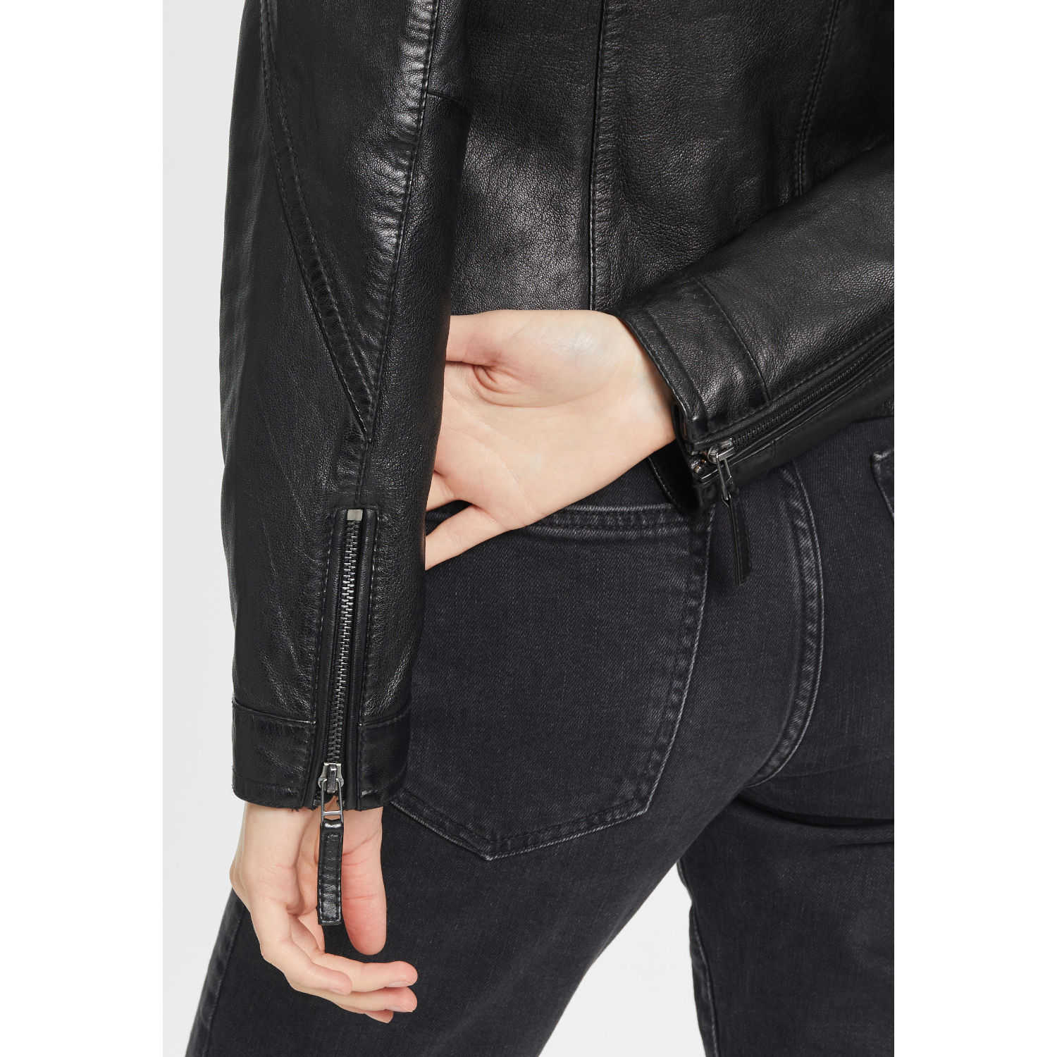 Kurtka skórzana damska Gipsy Czarna GWCaitlin – BLACK FRIDAY