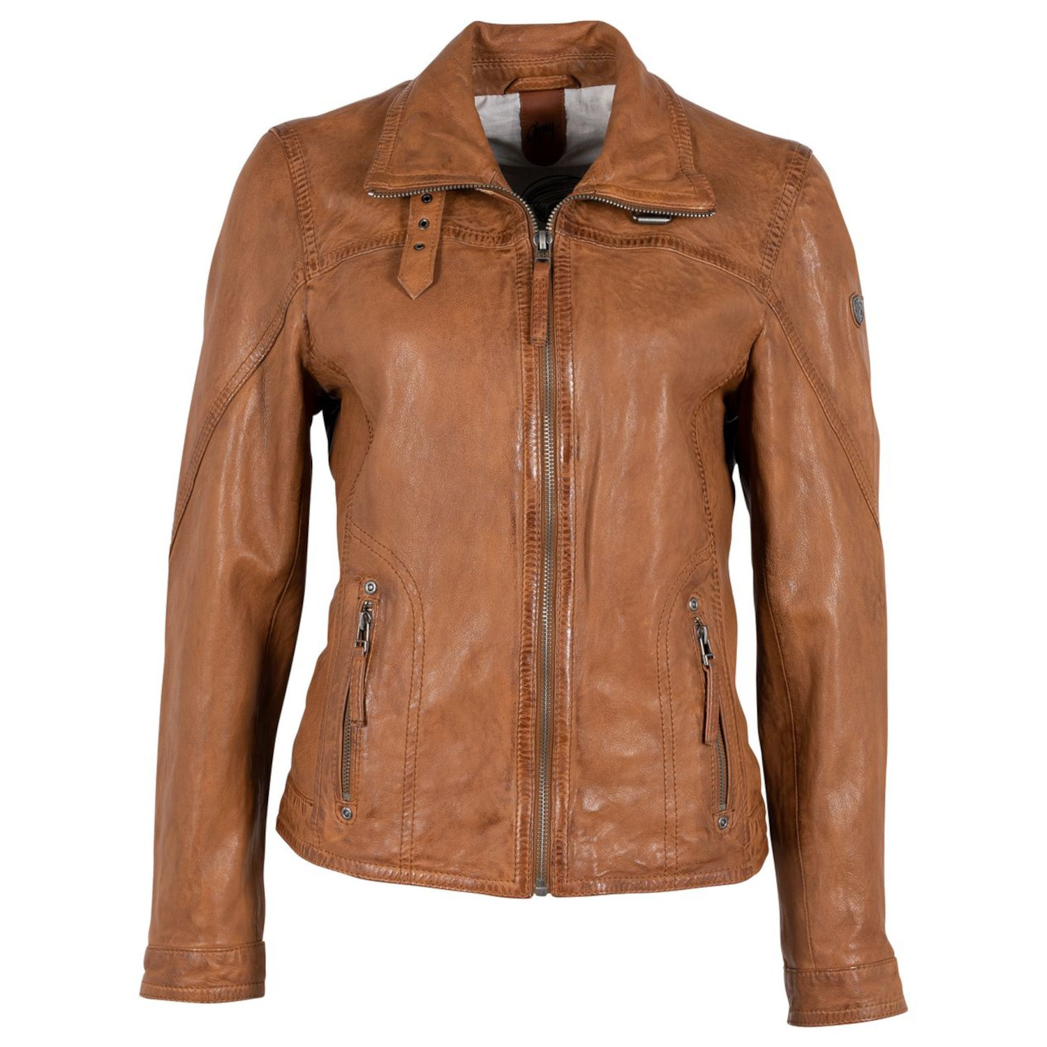 Kurtka skórzana damska Gipsy Cognac GWCarley – BLACK FRIDAY
