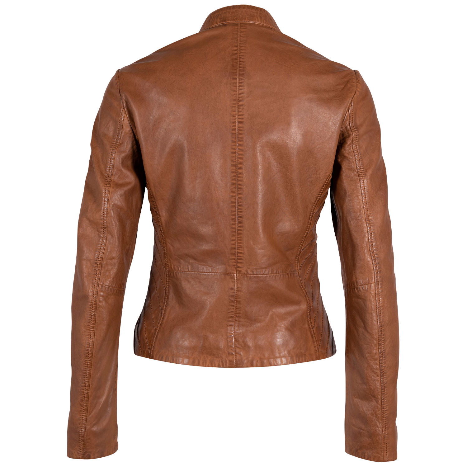 Kurtka skórzana damska Gipsy Cognac GWCharu – Kurtki skórzane