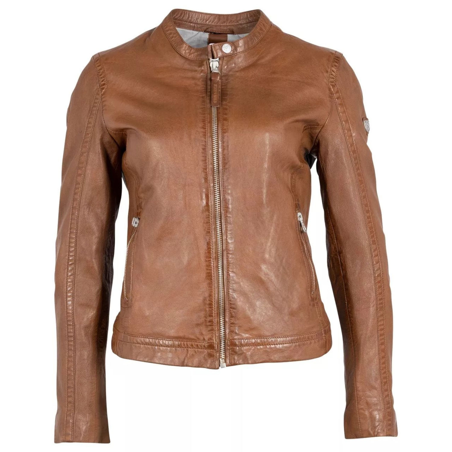 Kurtka skórzana damska Gipsy Cognac GWElyza – ODZIEŻ Kurtka skórzana damska Gipsy Cognac GWElyza – ODZIEŻ