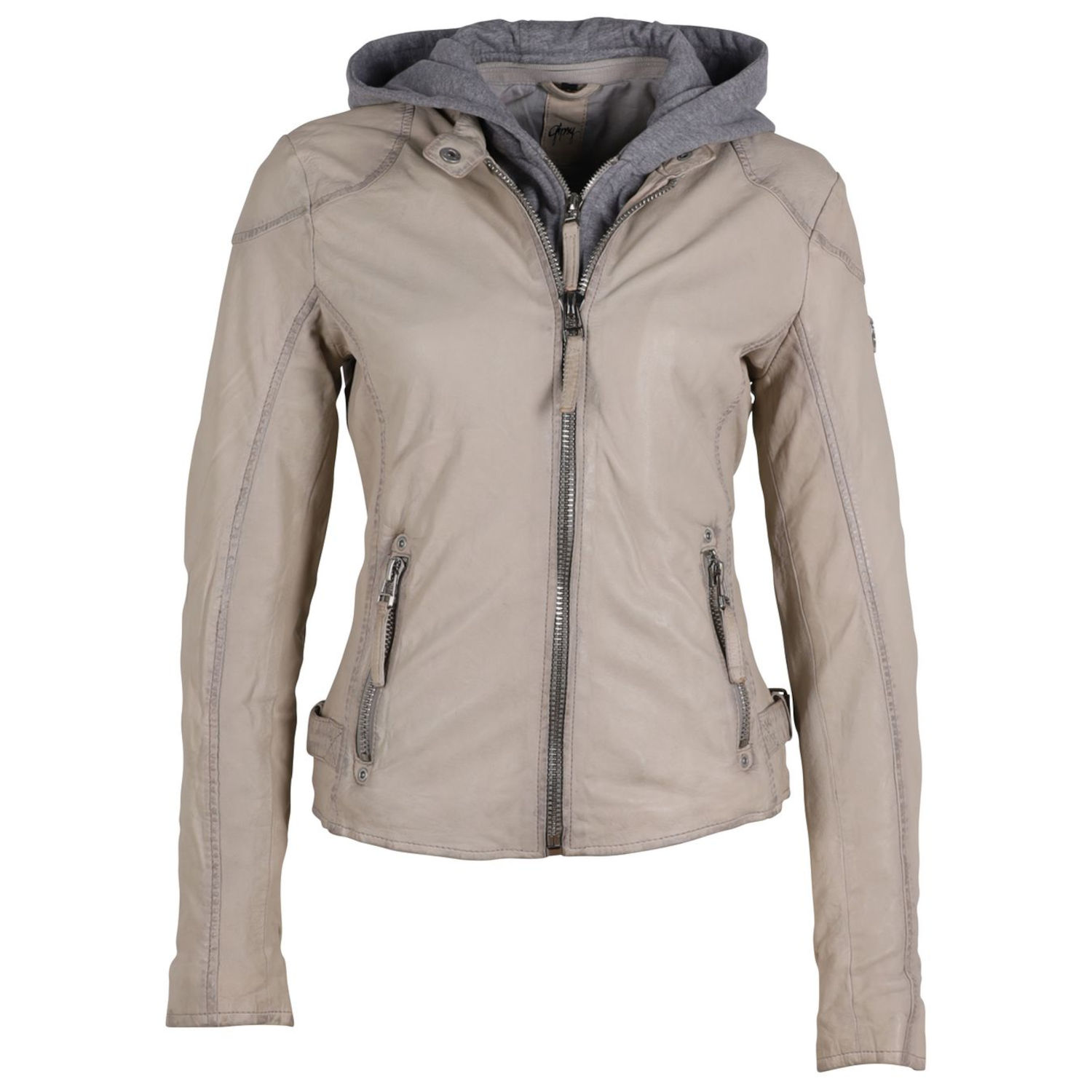 Kurtka skórzana damska Gipsy Off White GWFinja – ODZIEŻ
