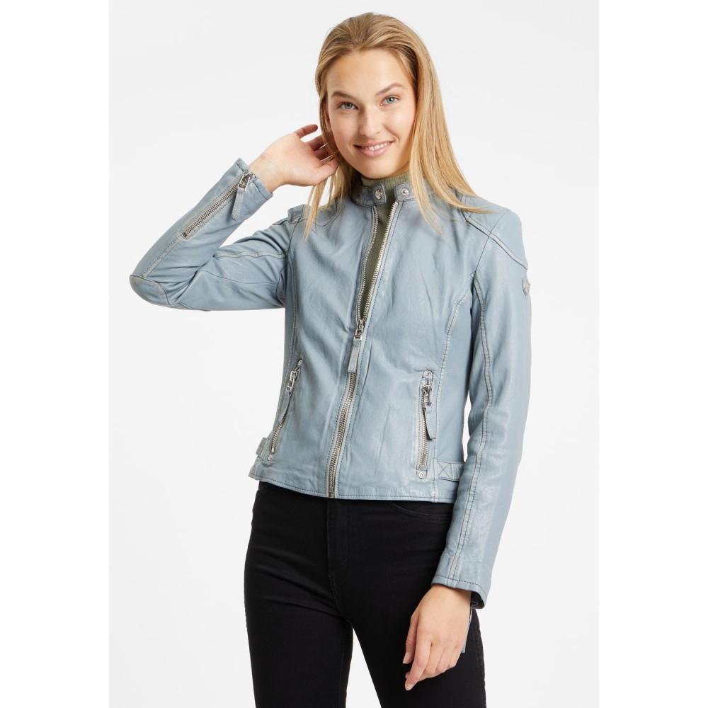 Kurtka skórzana damska Gipsy Dusty Blue GWFinja Kurtka skórzana damska Gipsy Dusty Blue GWFinja