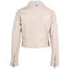 Kurtka skórzana damska Gipsy Off White GWJella – BLACK FRIDAY
