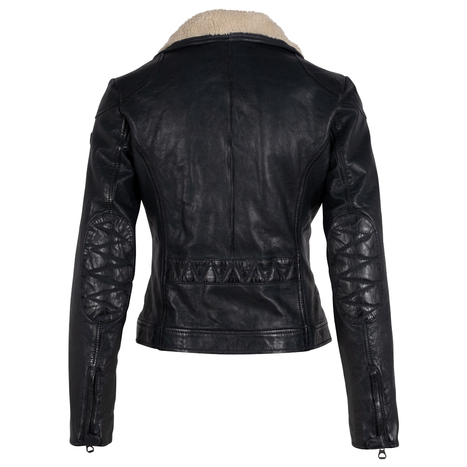 Damska zimowa kurtka skórzana Gipsy Ciemnogranatowa GWJenja – BLACK FRIDAY