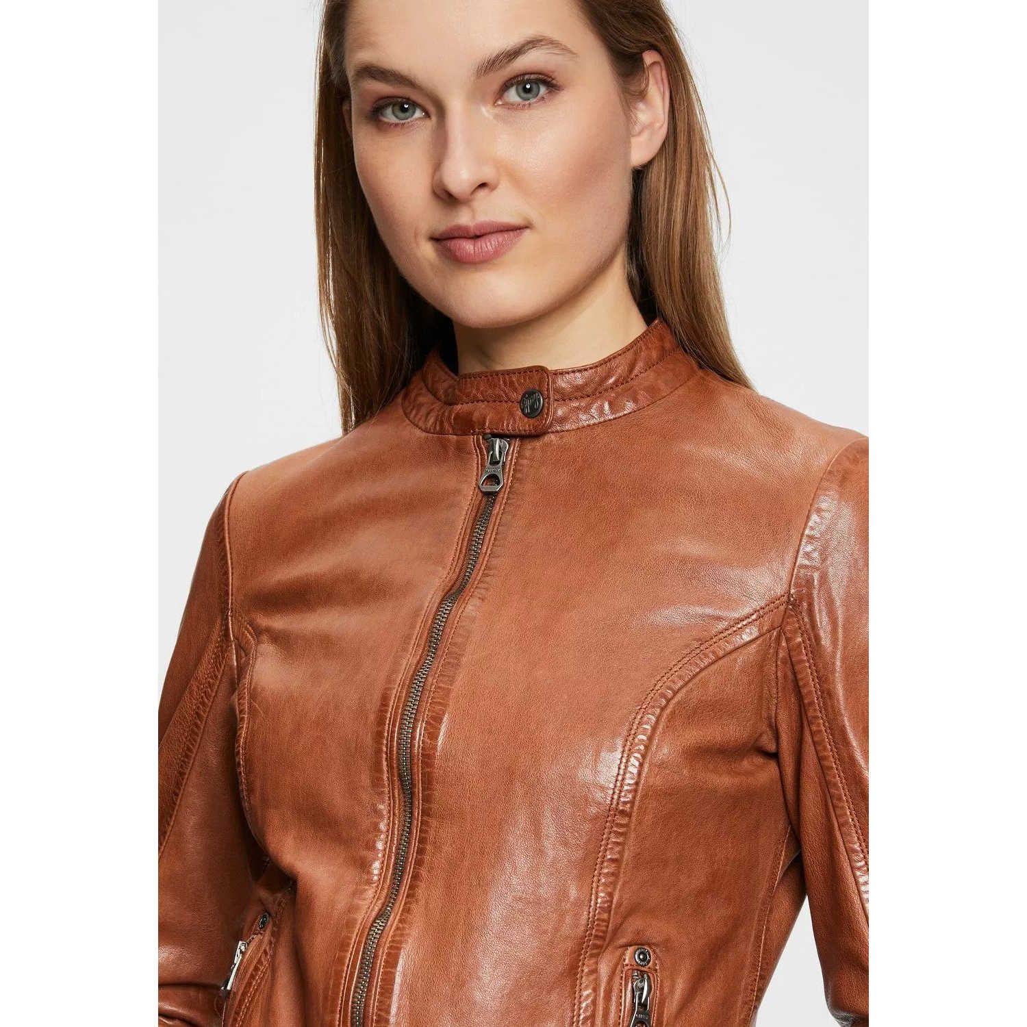 Kurtka skórzana damska Gipsy Cognac GWJosie – ODZIEŻ