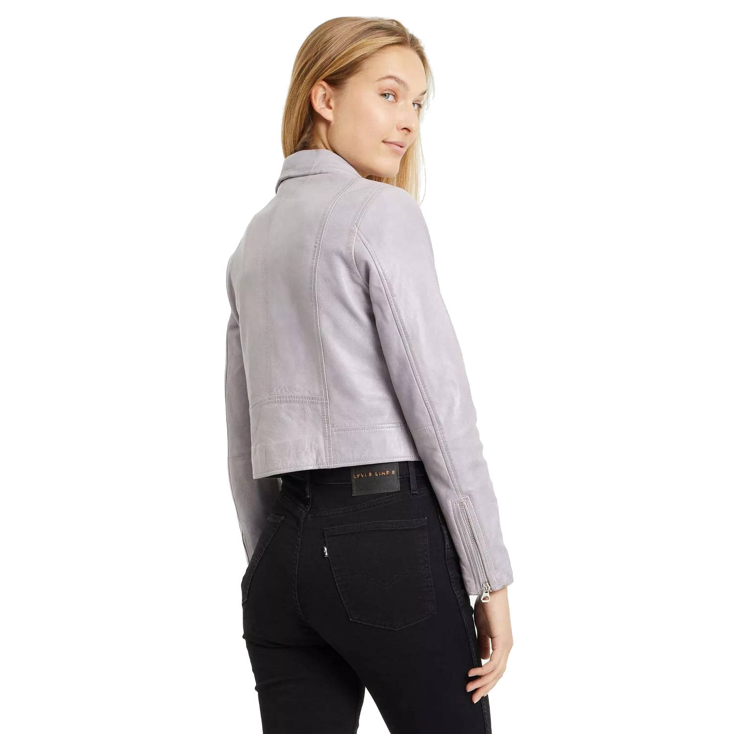 Kurtka skórzana damska Gipsy Lawendowy Fiolet GWJulene – BLACK FRIDAY