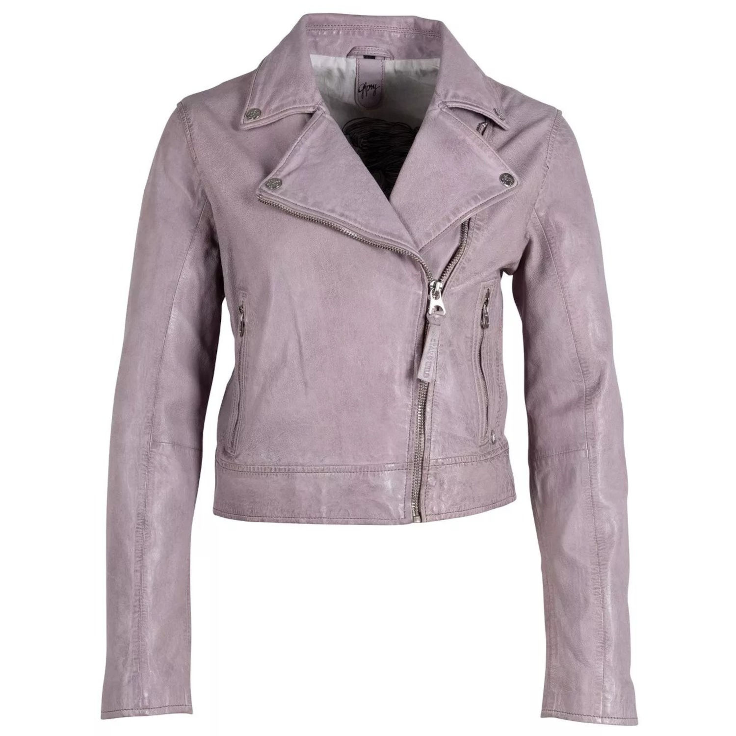 Kurtka skórzana damska Gipsy Lawendowy Fiolet GWJulene – BLACK FRIDAY