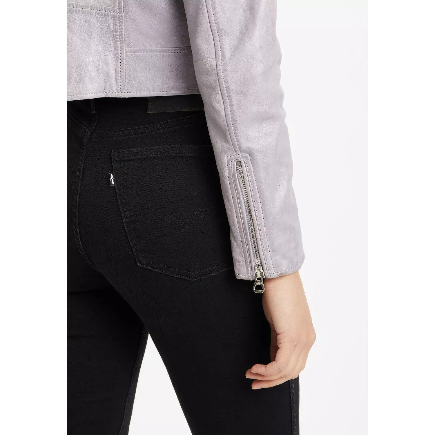 Kurtka skórzana damska Gipsy Lawendowy Fiolet GWJulene – BLACK FRIDAY