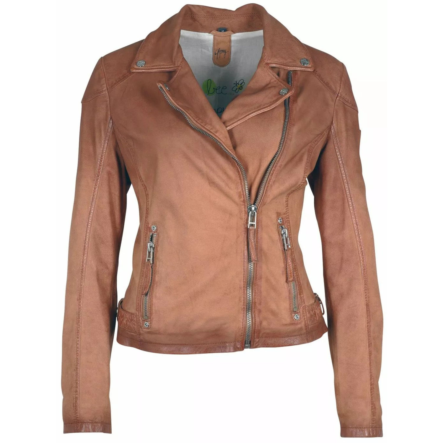 Damska skórzana kurtka Gipsy Camel GWKandy S22 LAMOV – ODZIEŻ