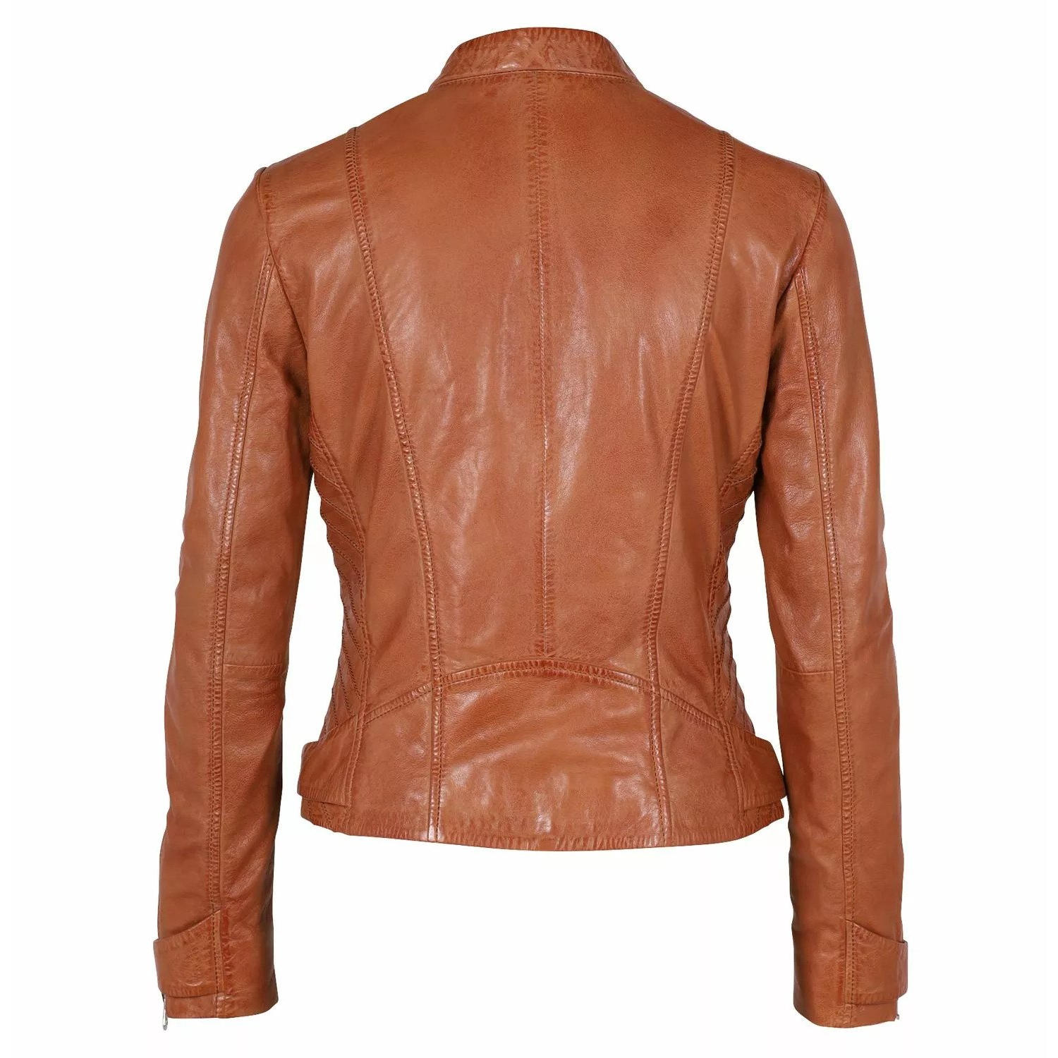Kurtka skórzana damska Gipsy Cognac GWLouz LACUV – ODZIEŻ