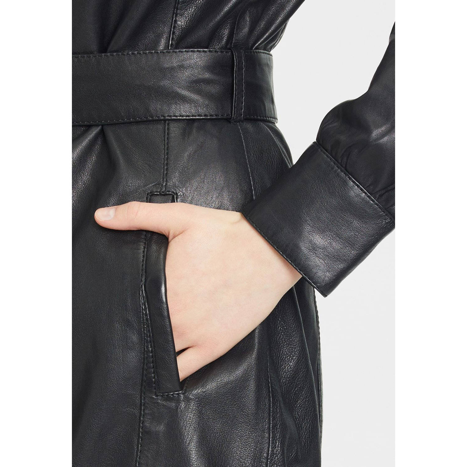 Sukienka skórzana damska Gipsy Czarna GWLygia – BLACK FRIDAY