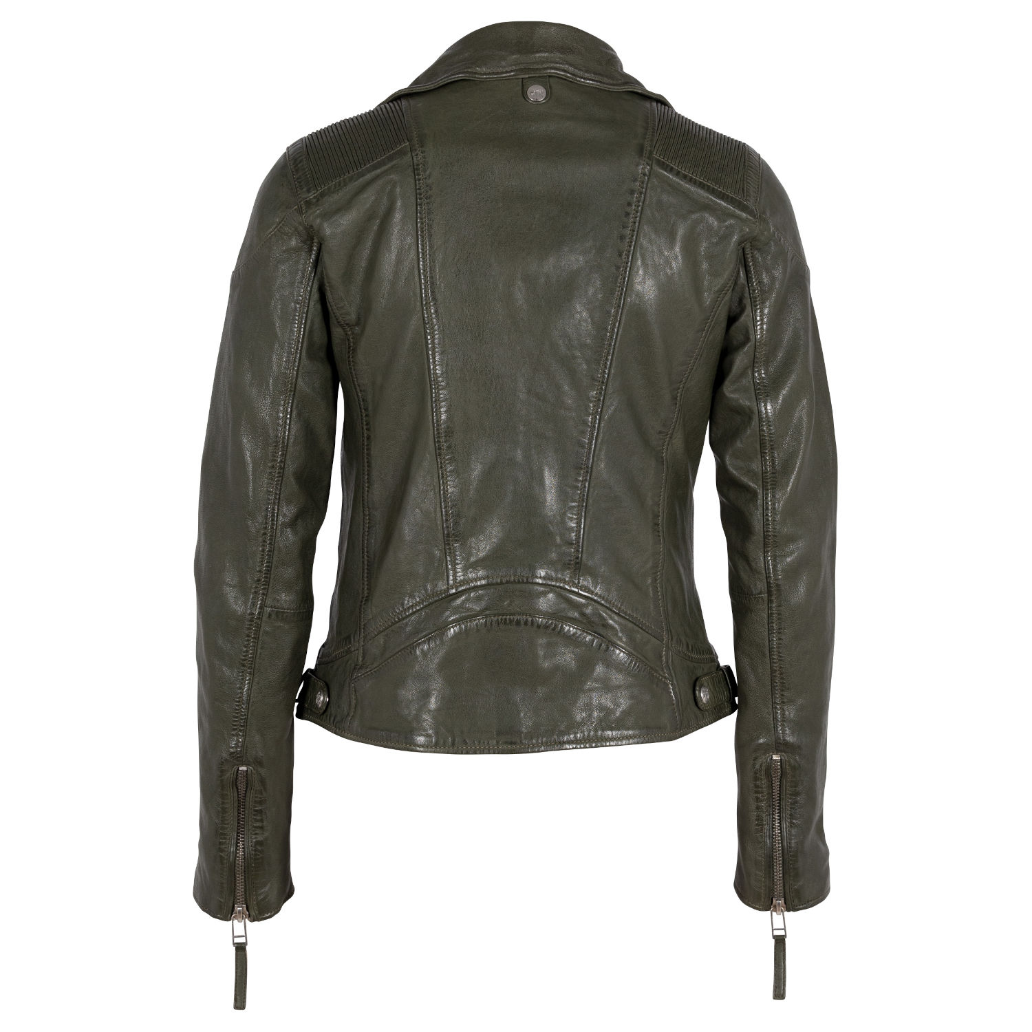 Kurtka skórzana damska Gipsy Zielona GWMaizy – BLACK FRIDAY