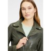 Kurtka skórzana damska Gipsy Zielona GWMaizy – BLACK FRIDAY