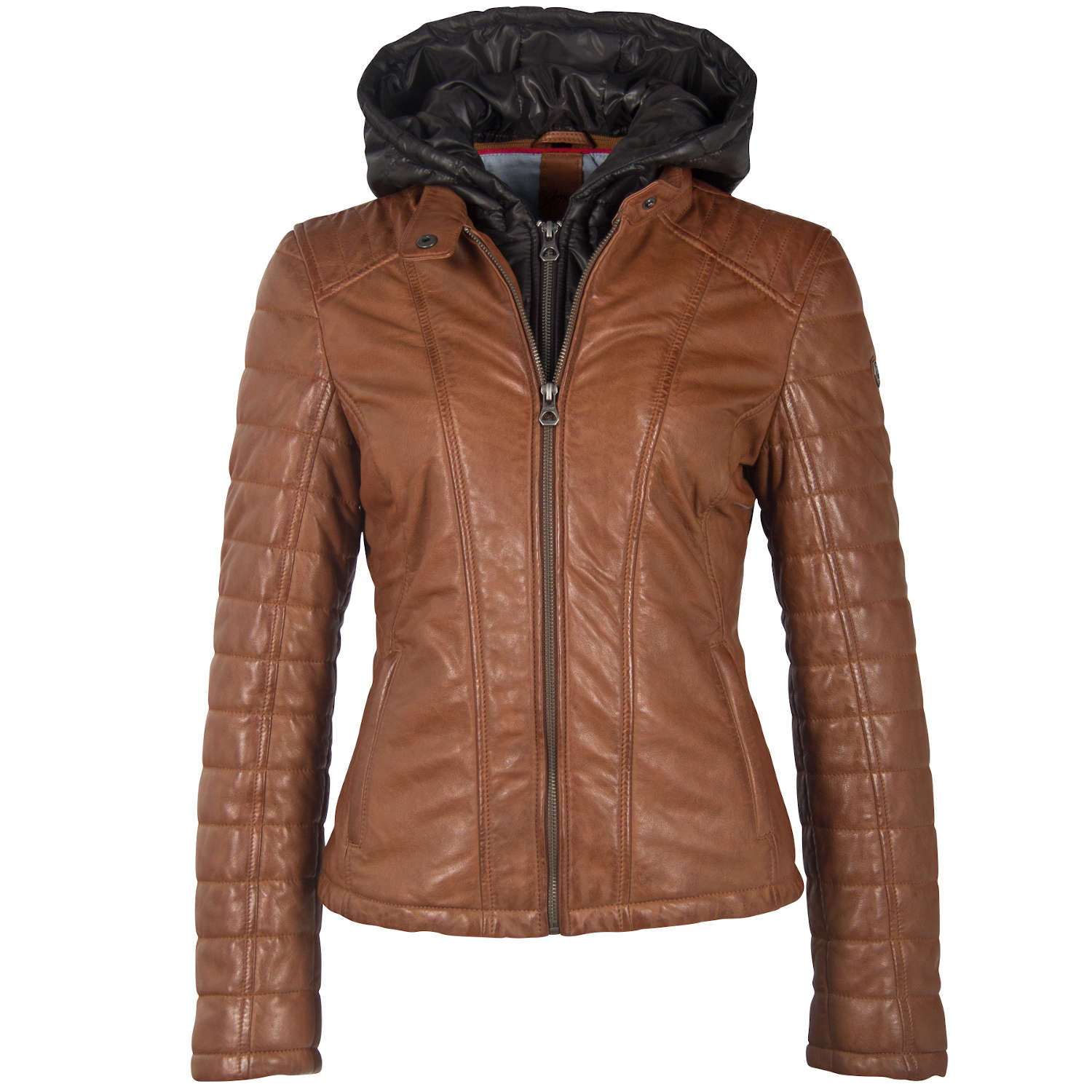 Kurtka skórzana damska Gipsy Cognac GWMera LACEV – ODZIEŻ
