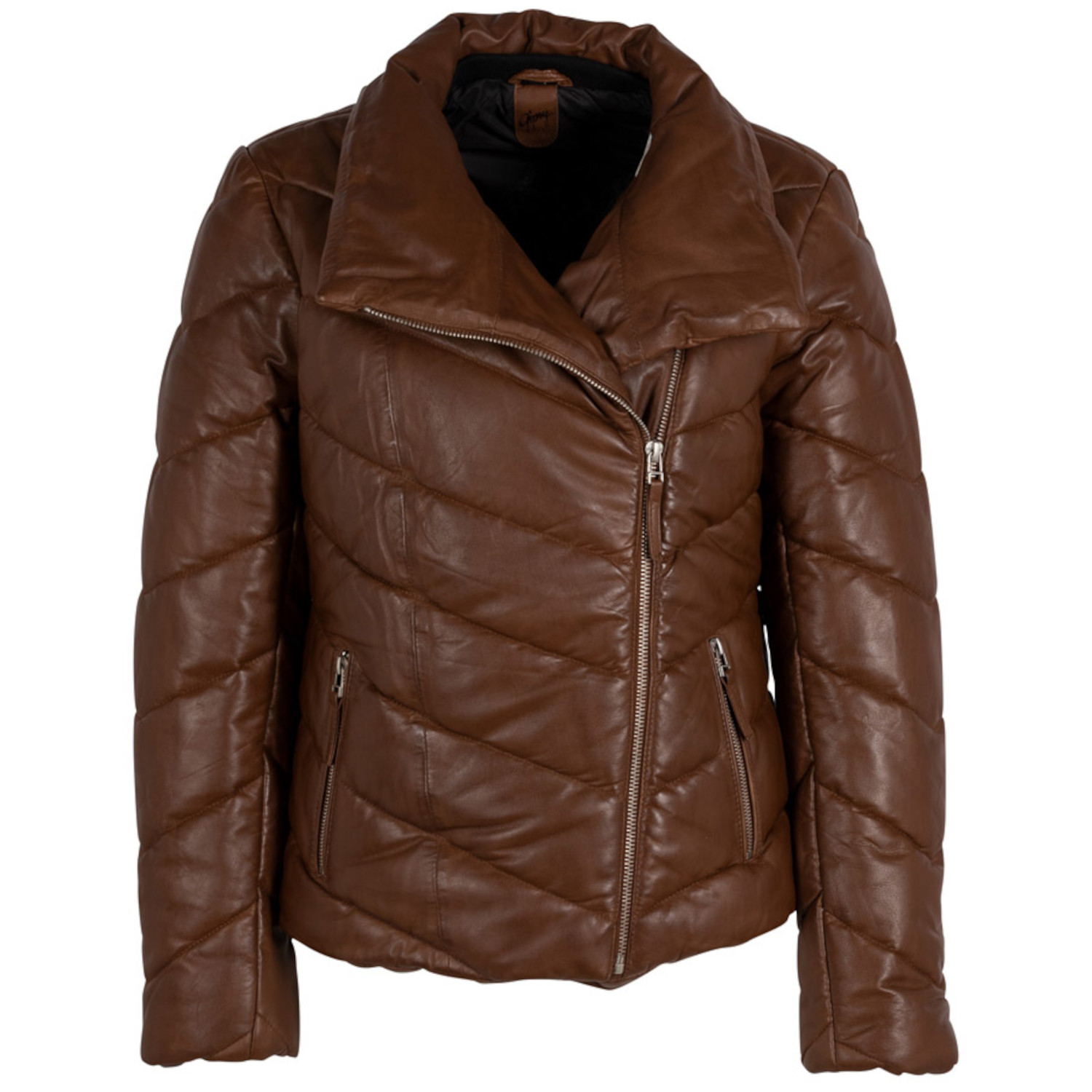 Kurtka skórzana damska Gipsy Cognac GWRomea – BLACK FRIDAY