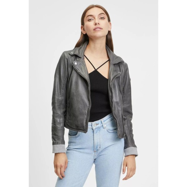 Kurtka skórzana damska Gipsy Antracyt GWSkyla LEGV – BLACK FRIDAY — fotografia 10
