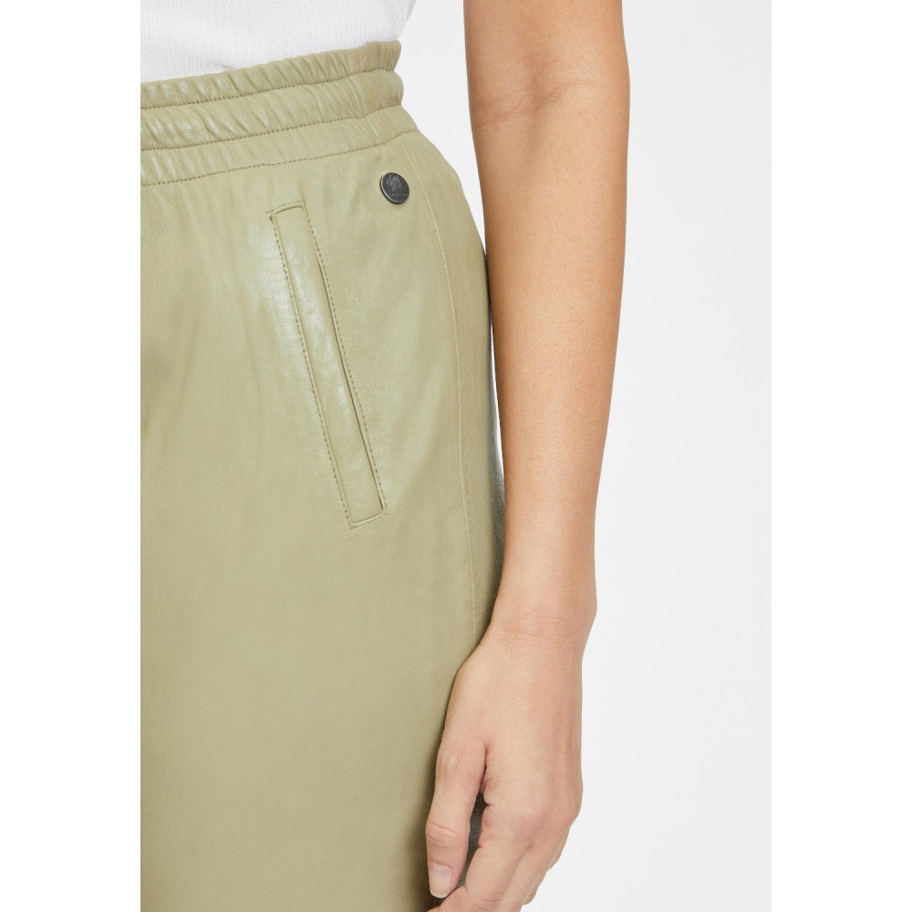 Damskie skórzane spodnie Gipsy Sage Green GWTariza Damskie skórzane spodnie Gipsy Sage Green GWTariza