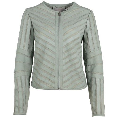 Kurtka skórzana damska Gipsy Mint Green GWTila