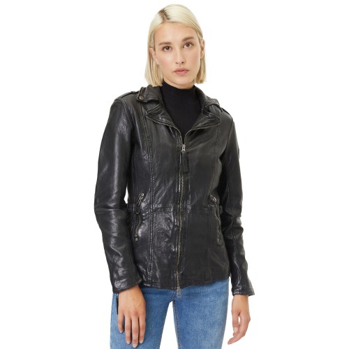 Kurtka skórzana damska Gipsy Czarna GWYelli