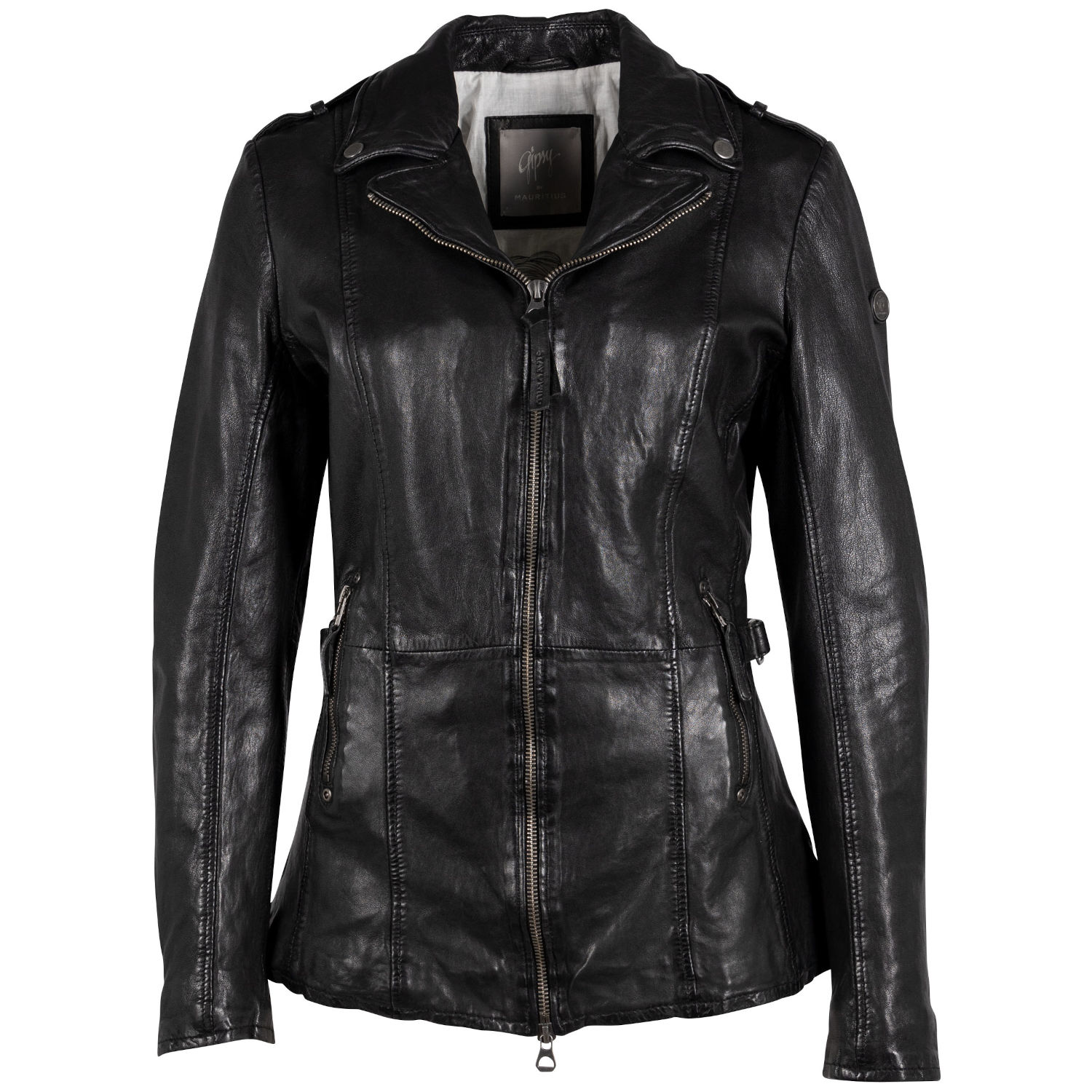 Kurtka skórzana damska Gipsy Czarna GWYelli – BLACK FRIDAY