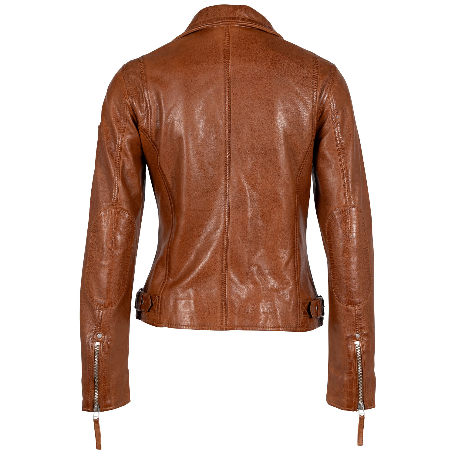 Kurtka skórzana damska Mauritius Cognac MWPaige – Kurtki skórzane