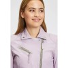 Kurtka skórzana damska Gipsy Lawendowo-fioletowa PGG – BLACK FRIDAY
