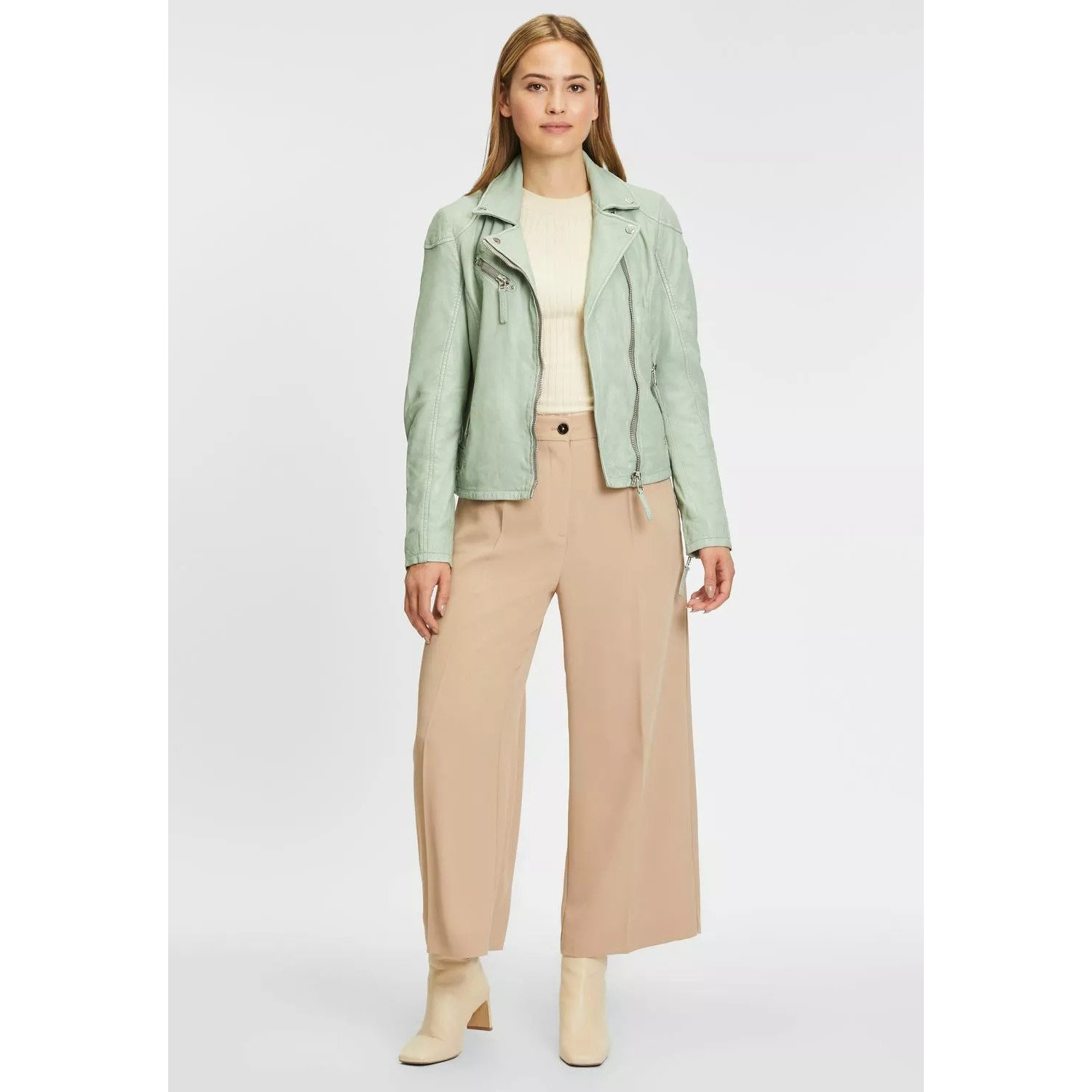 Kurtka skórzana damska Gipsy Pale Green PGG – ODZIEŻ Kurtka skórzana damska Gipsy Pale Green PGG – ODZIEŻ