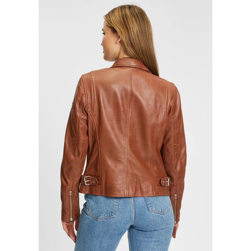 Kurtka skórzana damska Gipsy Cognac PGG W14 Kurtka skórzana damska Gipsy Cognac PGG W14