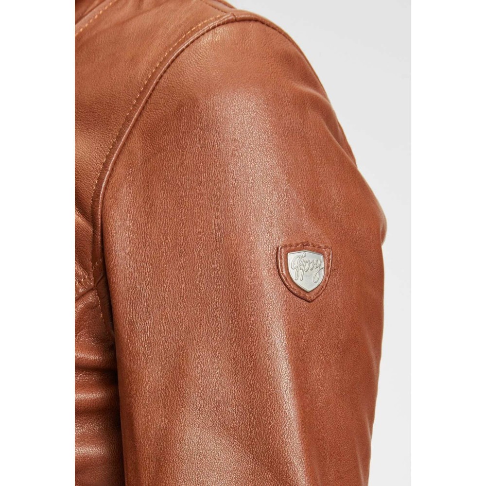 Kurtka skórzana damska Gipsy Cognac PGG W14 Kurtka skórzana damska Gipsy Cognac PGG W14