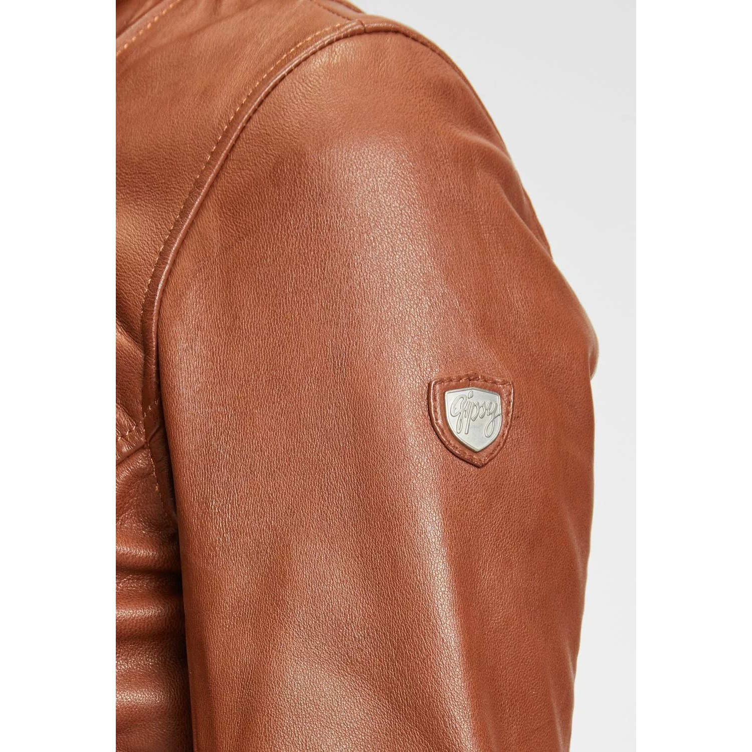 Kurtka skórzana damska Gipsy Cognac PGG W14 – BLACK FRIDAY