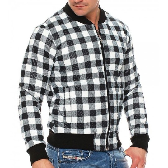 Kurtka męska Carisma czarno-biała 5100 – BLACK FRIDAY