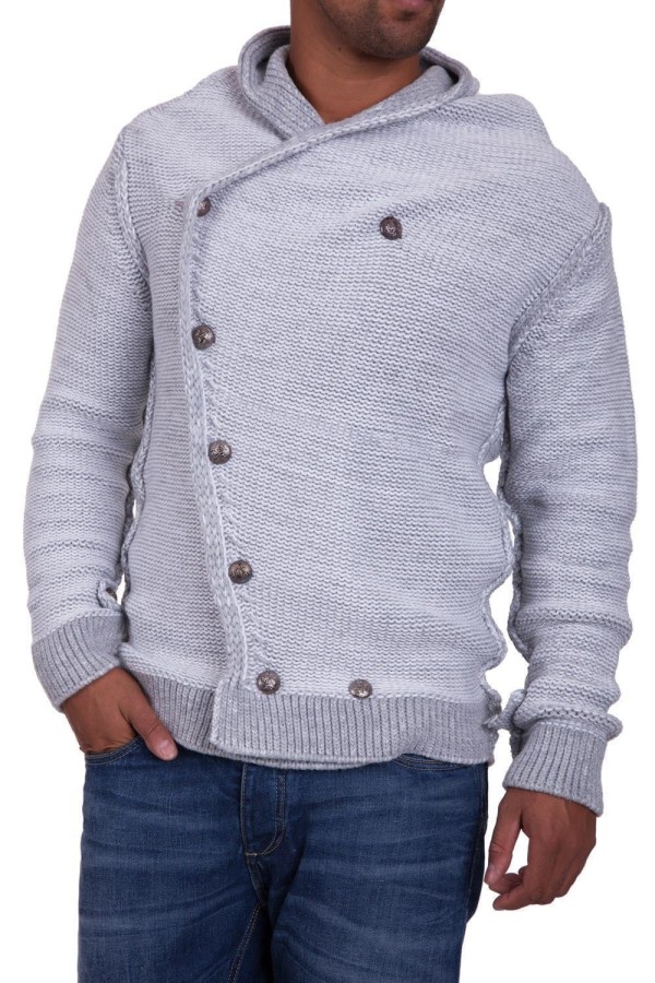 Kurtka-sweter męski Carisma Gray 7110 – BLACK FRIDAY — fotografia 1
