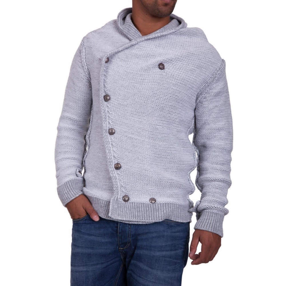 Kurtka-sweter męski Carisma Gray 7110 – ODZIEŻ Kurtka-sweter męski Carisma Gray 7110 – ODZIEŻ