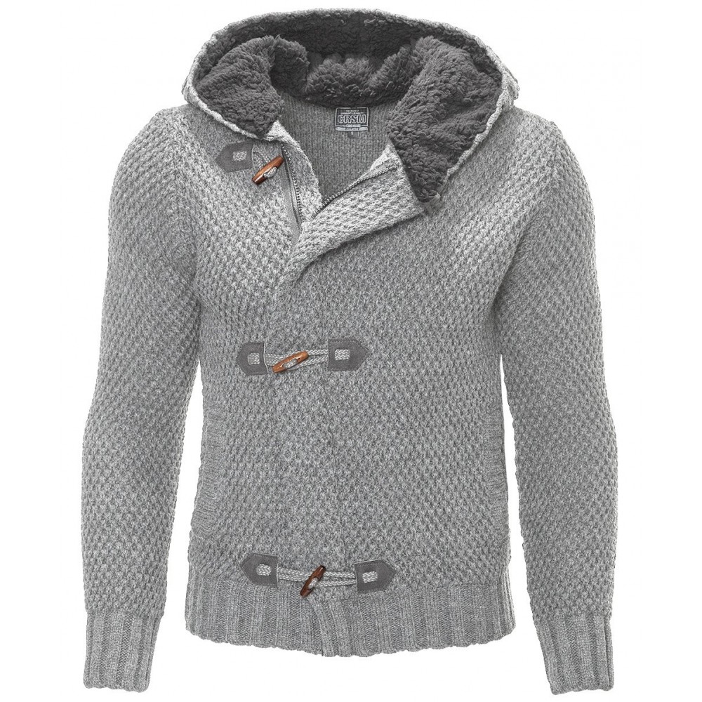 Kurtka-kardigan męski Carisma Gray 7215 – ODZIEŻ