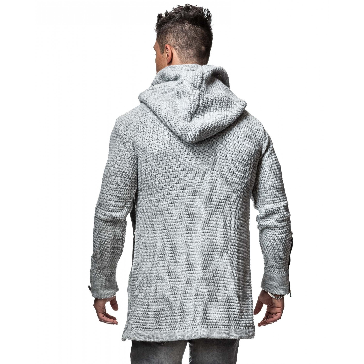 Kurtka-kardigan męski Carisma Gray 7221 – BLACK FRIDAY