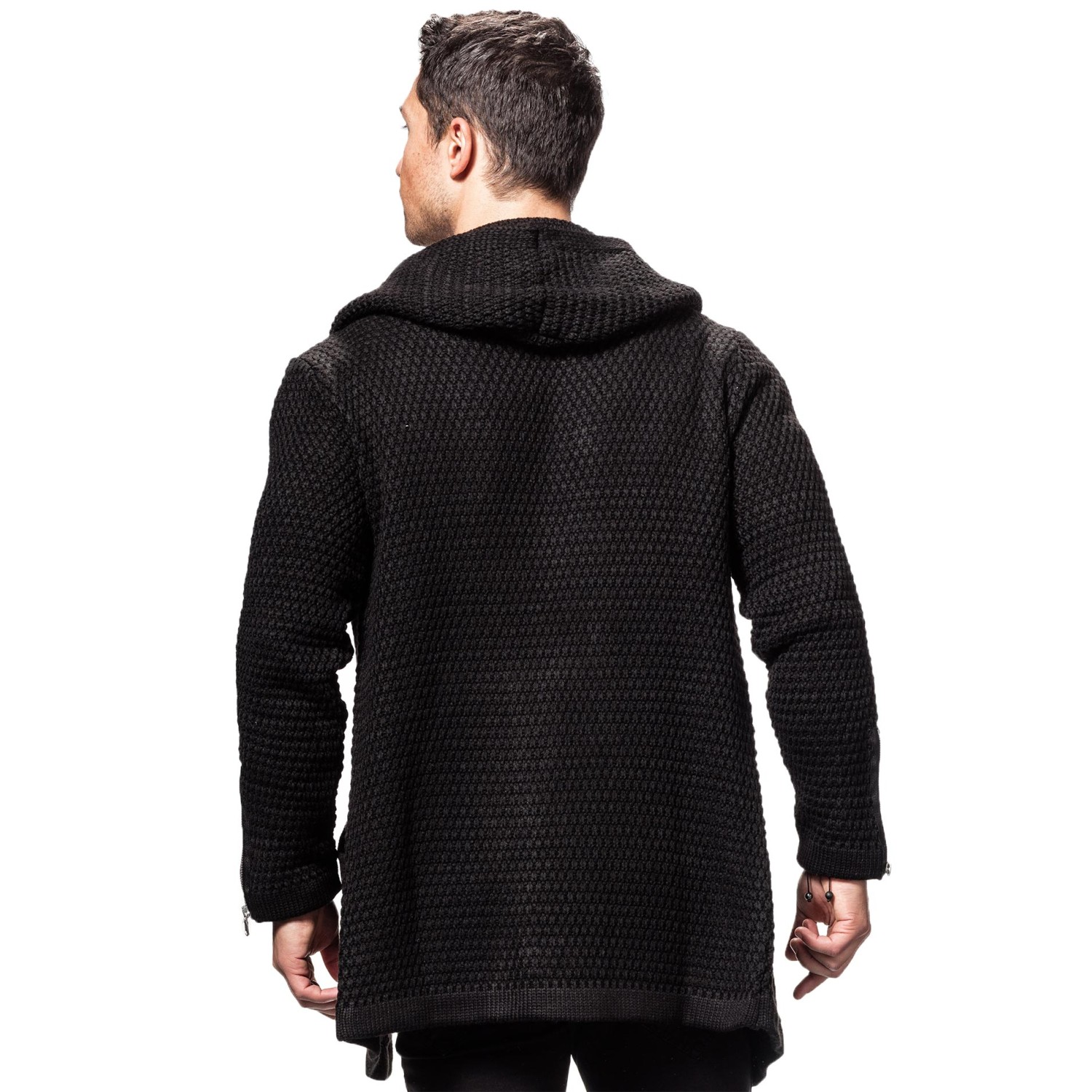 Kurtka-kardigan męski Carisma Black 7221 – BLACK FRIDAY