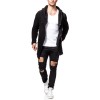 Kurtka-kardigan męski Carisma Black 7221 – BLACK FRIDAY