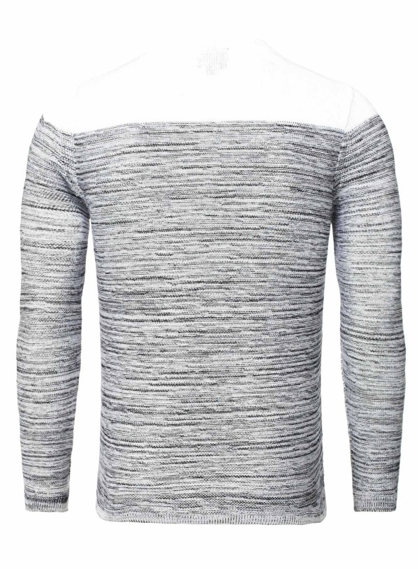 Sweter męski Carisma biały 7228 – BLACK FRIDAY — fotografia 2