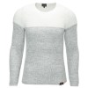 Sweter męski Carisma biały 7288 – BLACK FRIDAY