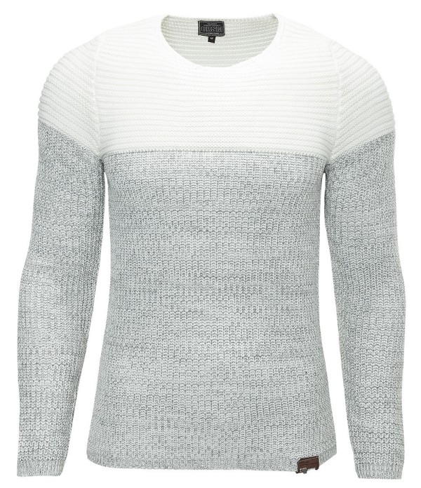 Sweter męski Carisma biały 7288 – BLACK FRIDAY — fotografia 1
