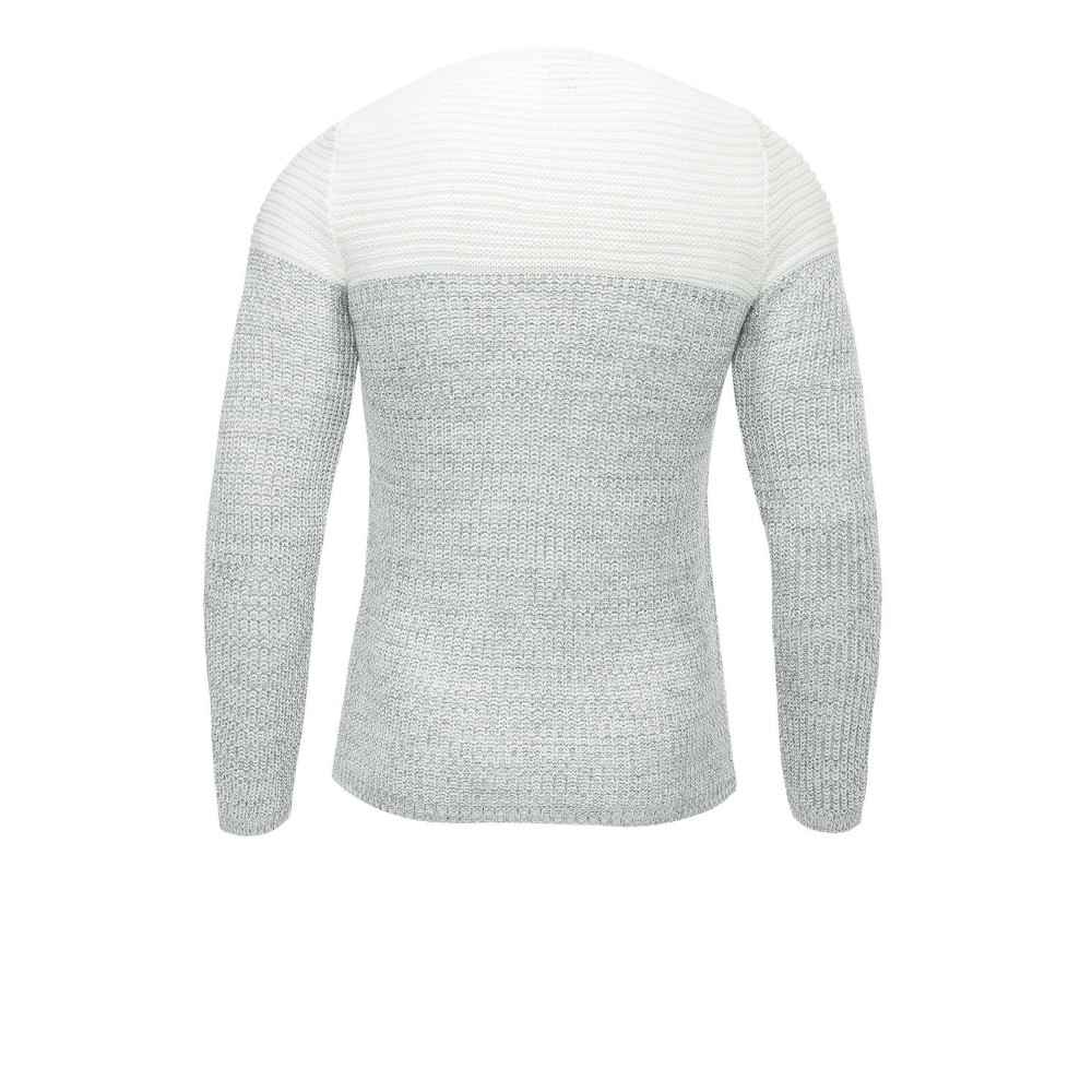 Sweter męski Carisma biały 7288 – BLACK FRIDAY
