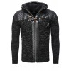 Kurtka-kardigan męski Carisma Black 7293 – ODZIEŻ