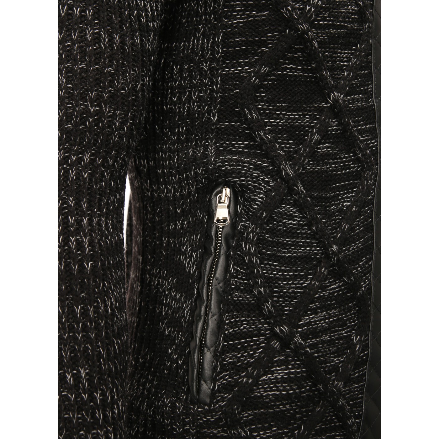 Kurtka-kardigan męski Carisma Black 7293 – ODZIEŻ