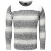 Męski sweter dzianinowy Carisma czarno-biały 7301 – BLACK FRIDAY Męski sweter dzianinowy Carisma czarno-biały 7301 – BLACK FRIDAY