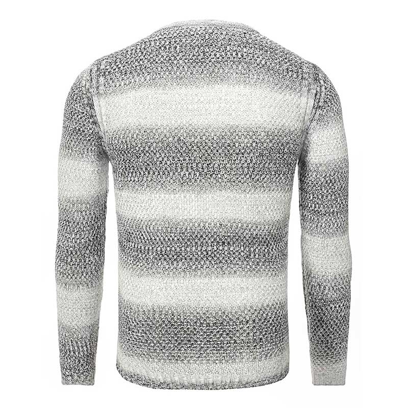 Męski sweter dzianinowy Carisma czarno-biały 7301 – BLACK FRIDAY Męski sweter dzianinowy Carisma czarno-biały 7301 – BLACK FRIDAY